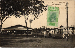 PC FRENCH GUINEA GUINÉE CONAKRY LE MARCHÉ (a49751) - Guinée Française