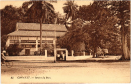 PC FRENCH GUINEA GUINÉE CONAKRY SERVICE DU PORT (a49756) - Guinée Française