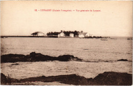 PC FRENCH GUINEA GUINÉE CONAKRY VUE GÉNÉRALE DU LAZARET (a49788) - Guinée Française