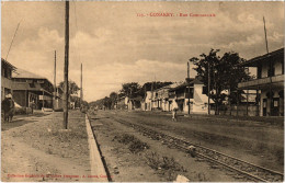 PC FRENCH GUINEA GUINÉE CONAKRY RUE COMMERCIALE (a49789) - Guinée Française