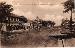 PC FRENCH GUINEA GUINÉE CONAKRY BOULEVARD DU COMMERCE (a49804) - Guinée Française