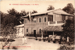 PC FRENCH GUINEA GUINÉE CONAKRY LA MAIRIE (a49822) - Guinée Française