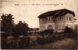 PC GABON PORT-GENTIL RÉSIDENCE DU GOUVERNEUR (a49851) - Gabon