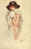 PC ARTIST SIGNED, MEUNIER, RISQUE, OHÉ! CUPIDON, Vintage Postcard (b50665) - Meunier, S.