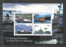 Vous En Avez Un à Vendre ? Vendez Le Vôtre Saint Pierre Et Miquelon 2011 Cat Yt BF17 N** MNH - Blocks & Sheetlets