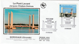 2013 " PONT LEVANT J. CHABAN DELMAS " Sur Enveloppe 1er Jour Sur Soie N° YT 4734. Parfait état FDC à Saisir !!! - Ponti