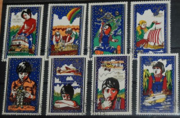 KOREA 1979, International Year Of The Child, Children, Mi #1913-20, Used - Autres & Non Classés