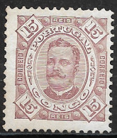 Portuguese Congo – 1894 King Carlos 15 Réis Mint Stamp - Congo Portuguesa