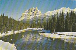 AK 180997 CANADA - Mt. Eisenhower & Bow River - Altri & Non Classificati