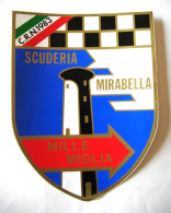 SCUDERIA    MIRABELLA    ADESIVO   ANNI  80   Cm  20,5 X 28 - Abbigliamento, Souvenirs & Varie