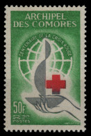 Komoren 1963 - Mi-Nr. 53 ** - MNH - Rotes Kreuz / Red Cross - Comores (1975-...)