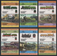 Tuvalu - Nanumea 1984 - Mi-Nr. 1-12 ** - MNH - Lokomotiven / Locomotives - Tuvalu