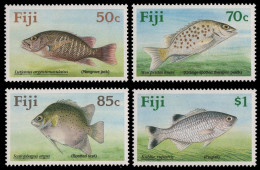 Fidschi 1990 - Mi-Nr. 614-617 ** - MNH - Fische / Fish - Fidji (1970-...)