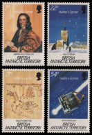 BAT / Brit. Antarktis 1986 - Mi-Nr. 132-135 ** - MNH - Halleyscher Komet - Neufs