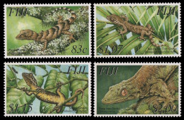 Fidschi 2003 - Mi-Nr. 1048-1051 ** - MNH - Reptilien / Reptiles - Fiji (...-1970)