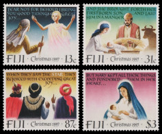 Fidschi 1997 - Mi-Nr. 827-830 ** - MNH - Weihnachten / X-mas - Fiji (...-1970)