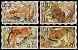 Fidschi 2006 - Mi-Nr. 1148-1151 ** - MNH - Frösche / Frogs - Fiji (...-1970)