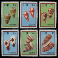 Fidschi 1987 - Mi-Nr. 559-564 ** - MNH - Meeresschnecken / Marine Snails - Fiji (...-1970)