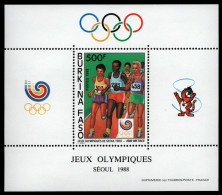 Burkina Faso 1988 - Mi-Nr. Block 130 ** - MNH - Olympia Seoul - Burkina Faso (1984-...)