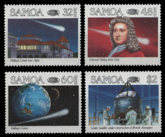 Samoa 1986 - Mi-Nr. 586-589 ** - MNH - Raumfahrt / Space - Halley - Amerikaans-Samoa