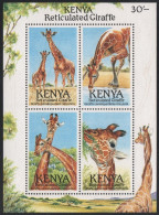 Kenia 1989 - Mi-Nr. Block 36 ** - MNH - Giraffe - Kenya (1963-...)