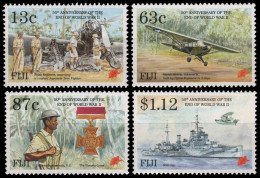 Fidschi 1995 - Mi-Nr. 726-729 ** - MNH - Flugzeuge - Schiffe - Fiji (...-1970)