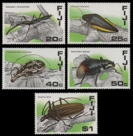 Fidschi 1987 - Mi-Nr. 568-572 ** - MNH - Käfer / Beetles - Fidji (1970-...)