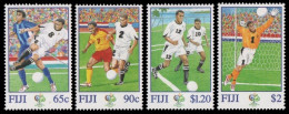 Fidschi 2006 - Mi-Nr. 1167-1170 ** - MNH - Fussball / Soccer - Fidji (1970-...)