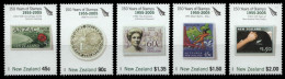 Neuseeland 2005 - Mi-Nr. 2257-2261 A ** - MNH - Marke Auf Marke - Unused Stamps