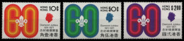 Hongkong 1971 - Mi-Nr. 255-257 ** - MNH - Pfadfinder / Scouts - Nuevos