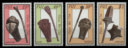 Fidschi 1986 - Mi-Nr. 554-557 ** - MNH - Kriegskeulen - Fidji (1970-...)
