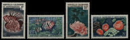 Neukaledonien 1959 - Mi-Nr. 364-367 ** - MNH - Meerestiere / Marine Life - Neufs