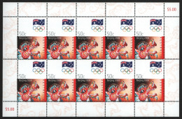 Australien 2008 - Mi-Nr. 3024 ** - MNH - Kleinbogen - Olympia Peking - Mint Stamps