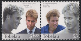 Tokelau 2003 - Mi-Nr. 339-340 ** - MNH - Prinz William - Tokelau