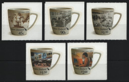 Neuseeland 2005 - Mi-Nr. 2252-2256 ** - MNH - Kaffehauskultur - Unused Stamps