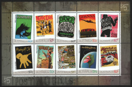 Australien 2006 - Mi-Nr. 2699-2708 ** - MNH - Rockkonzert Poster - Mint Stamps