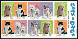 Australien 2004 - Mi-Nr. 2373-2377 ** - MNH - MH 194 - Hunde & Katzen - Mint Stamps