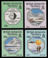 BAT / Brit. Antarktis 1987 - Mi-Nr. 144-147 ** - MNH - Geophysikalisches Jahr - Neufs