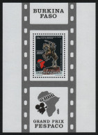 Burkina Faso 1991 - Mi-Nr. Block 135 ** - MNH - Filmfestival - Burkina Faso (1984-...)