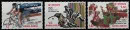 Bangladesch 1984 - Mi-Nr. 220-222 ** - MNH - Olympia Los Angeles - Bangladesch