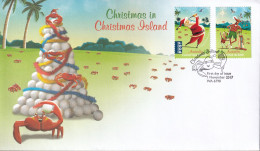 Christmas Island 2017 Christmas Sc ? First Day Cover - Christmas Island