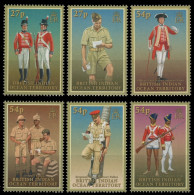 BIOT 2008 - Mi-Nr. 451-456 ** - MNH - Uniformen / Uniforms - British Indian Ocean Territory (BIOT)