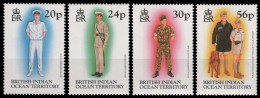 BIOT 1996 - Mi-Nr. 192-195 ** - MNH - Uniformen / Uniforms - British Indian Ocean Territory (BIOT)