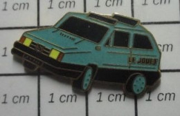 316A Pin's Pins / Beau Et Rare / JEUX / VOITURE BLEUE ET MOCHE LE JOUET - Jeux