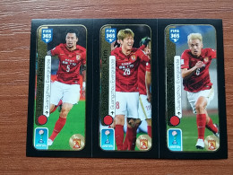 ST 39 - FOOTBALL FIFA 365: 2016-2017, Sticker, Autocollant, PANINI Zhang Linpeng / Kim Young-Gwon / Feng Xiaoting - Other & Unclassified