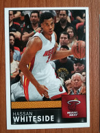 ST 40 - NBA Basketball 2016-2017, Sticker, Autocollant, PANINI, No 153 Hassan Whiteside Miami Heat - Libros