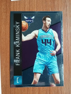 ST 40 - NBA Basketball 2016-2017, Sticker, Autocollant, PANINI, No 142 Frank Kaminsky Charlotte Hornets - Books