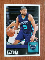 ST 40 - NBA Basketball 2016-2017, Sticker, Autocollant, PANINI, No 146 Nicolas Batum Charlotte Hornets - Libros