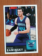 ST 40 - NBA Basketball 2016-2017, Sticker, Autocollant, PANINI, No 145 Frank Kaminsky Charlotte Hornets - Books