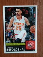 ST 41 - NBA Basketball 2016-2017, Sticker, Autocollant, PANINI, No 137 Thabo Sefolosha Atlanta Hawks - Books